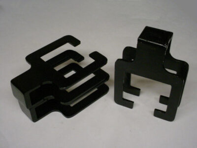 Two spring hangers